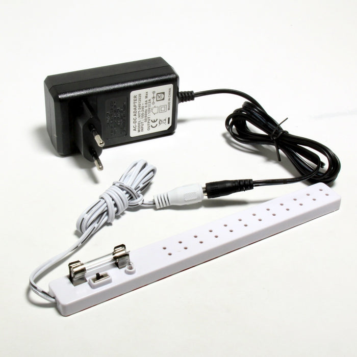 Transformer 12V, 2000mAh and lighting track