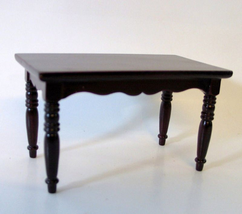 Dining table, desk mahogany