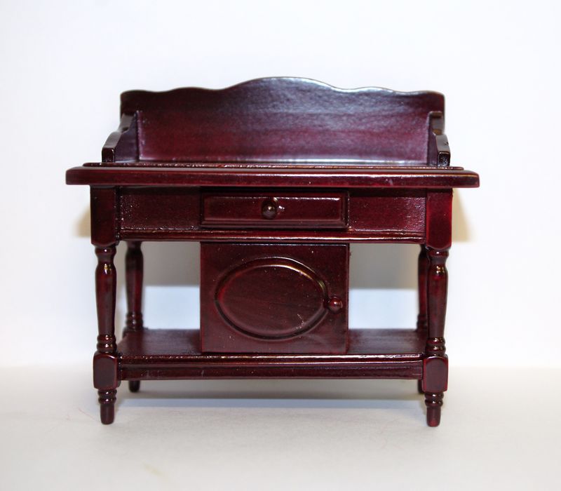 Side table, washstand, mahogany