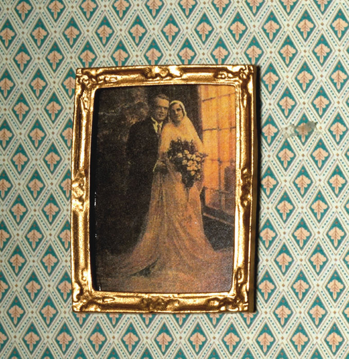 Photo frame, Wedding photo 4.2 x 5.5 cm