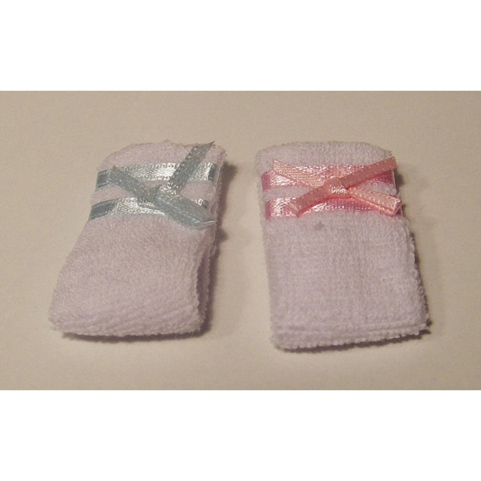 Towel with bow decoration, 2 pcs