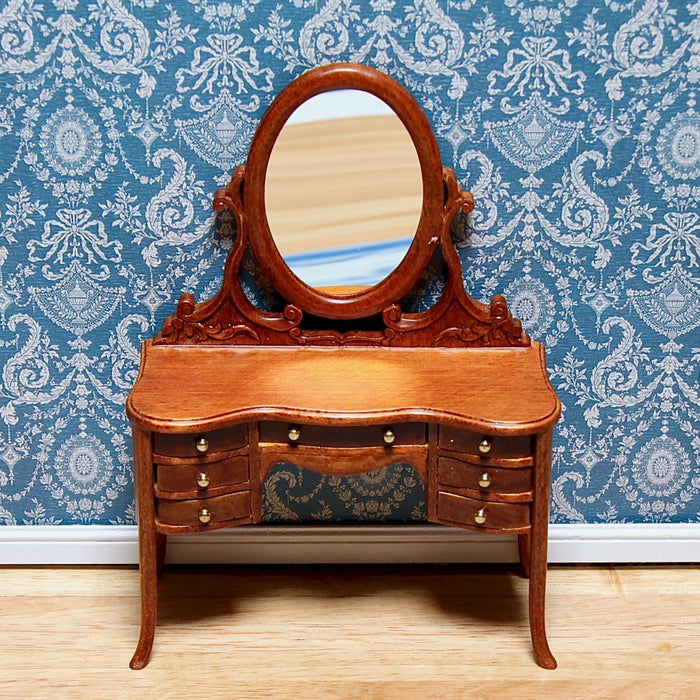 Dressing table, Louis XV, walnut, quality furniture