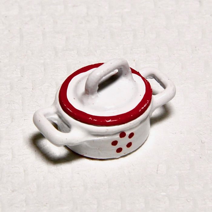 Boiler, red and white, small