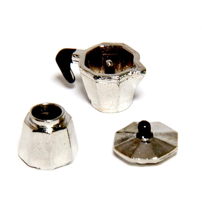 Espresso coffee machine, metal, small