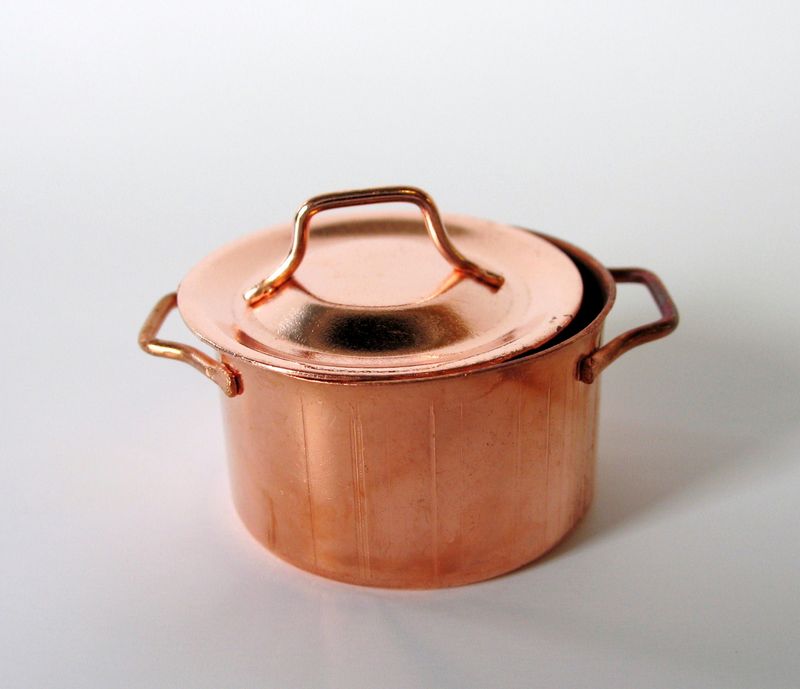 Copper kettle, large