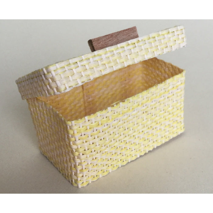 Storage basket with lid, travel basket, 3.4 x 5.8 cm