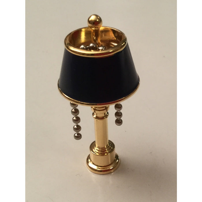 Table lamp, brass, without electricity