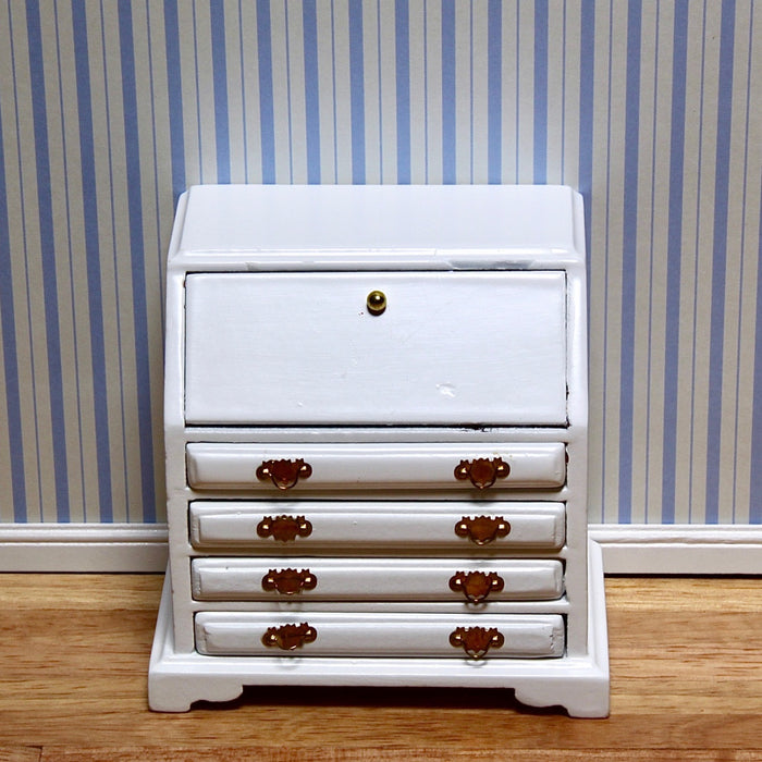 Writing chest, white