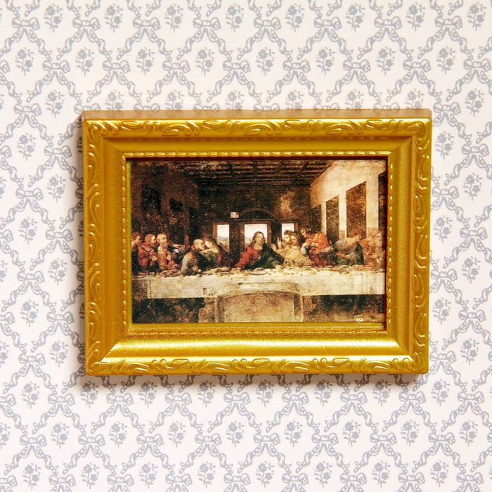 Panel, The Last Supper, da Vinci, 6 x 8 cm