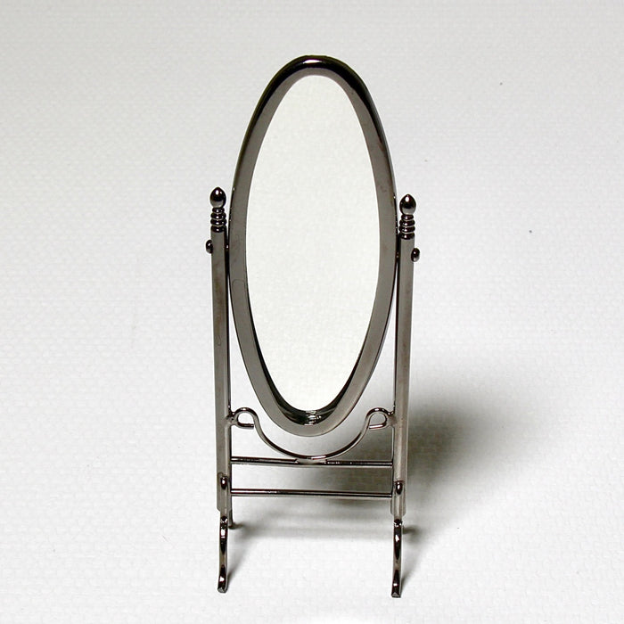 Floor mirror, silver, high quality