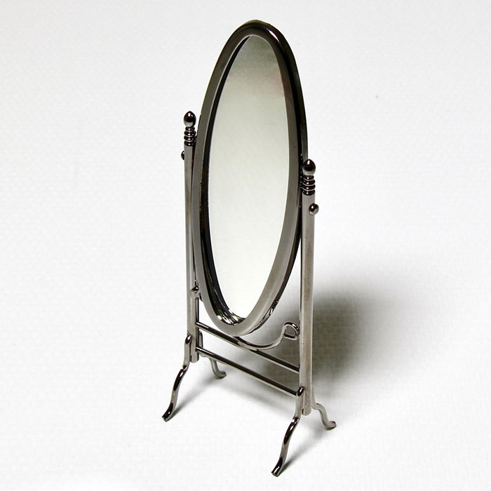 Floor mirror, silver, high quality