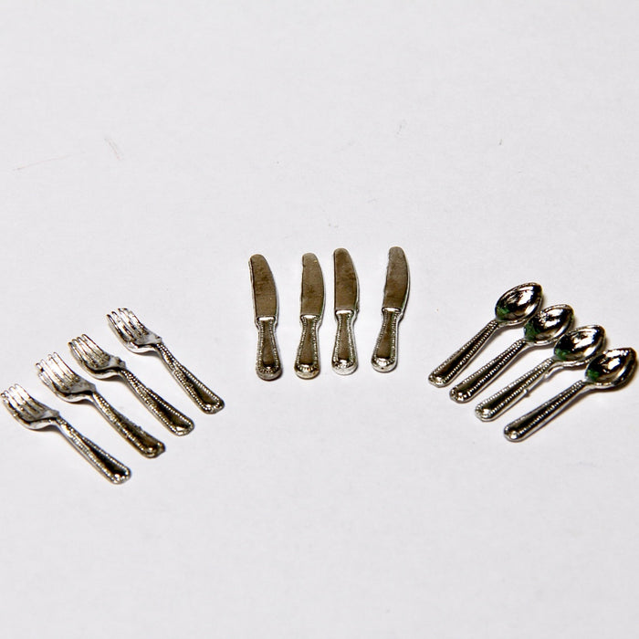 Cutlery, 12 pcs, silver