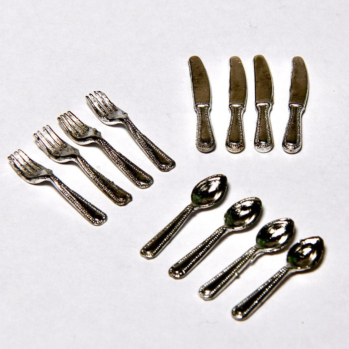 Cutlery, 12 pcs, silver