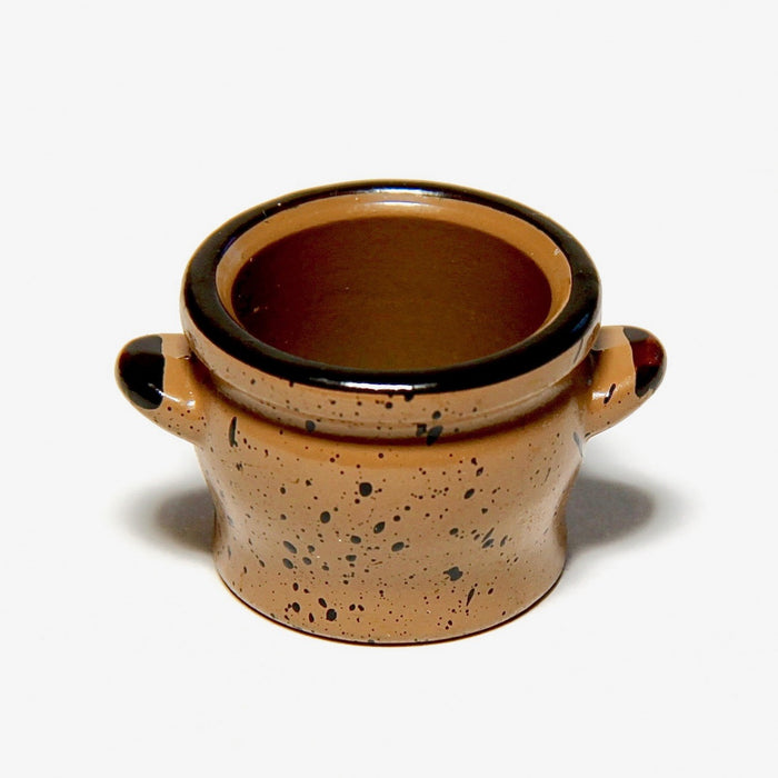 Clay pot, brown rustic