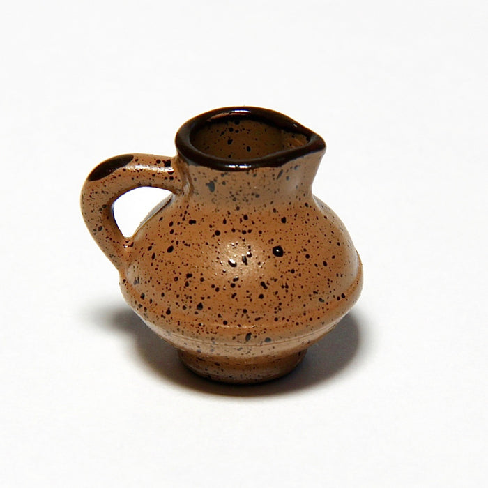 Clay jug, brown rustic