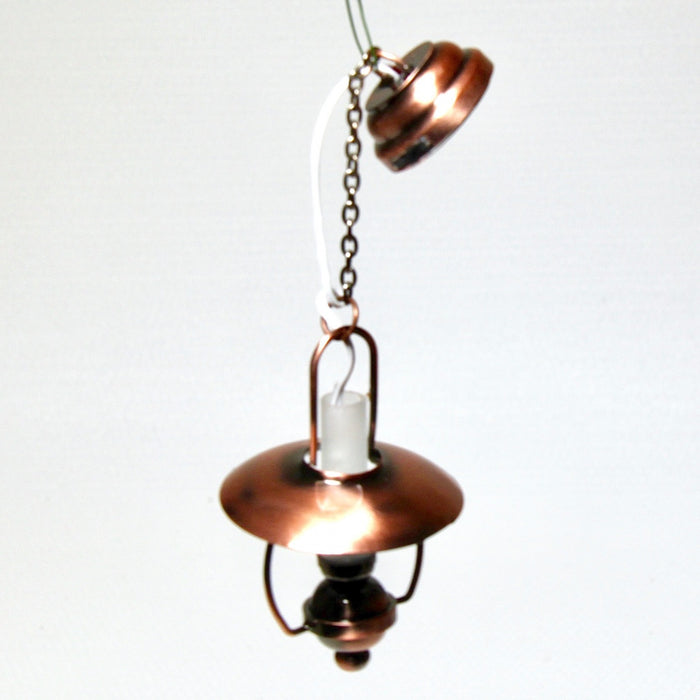 Oil lamp, copper, LED