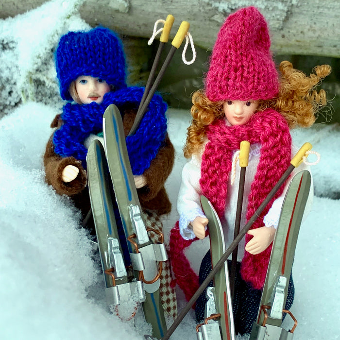 Sukset ja sauvat, punainen raita