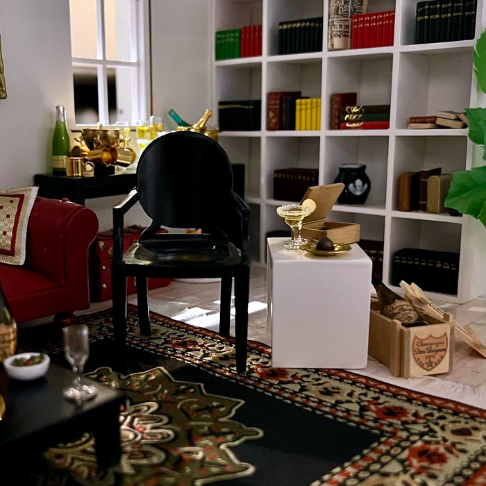 Hylly, moderni lokerikko, valkoinen, 16 lokeroa