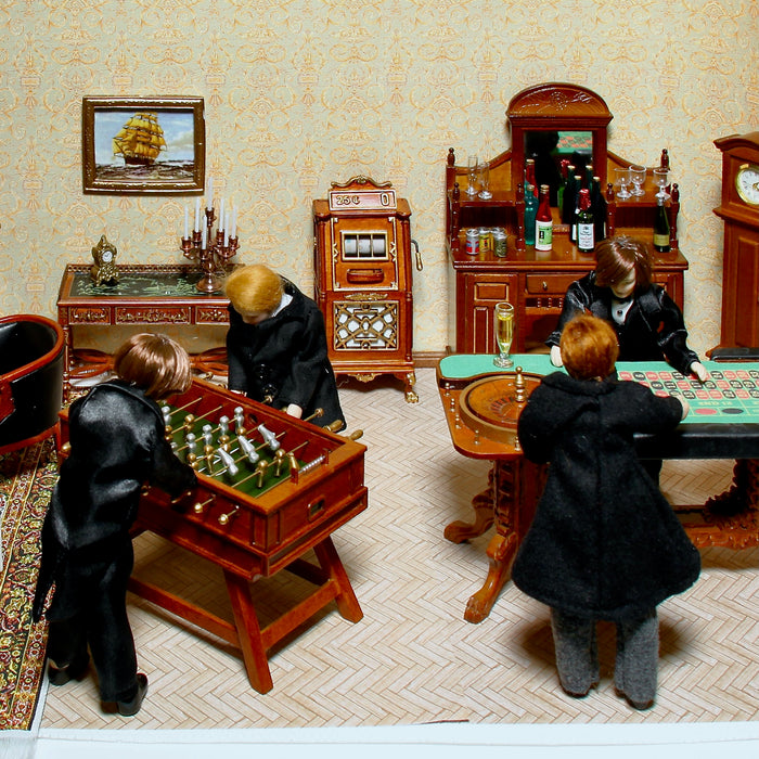 Table football game, quality furniture, 'working'