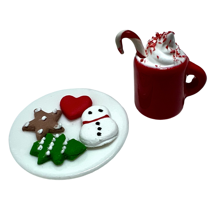 Joululeivonnaisia lautasella