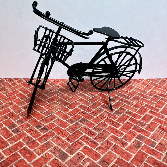 Punatiili, kalanruoto, kohokuvioitu kartonki