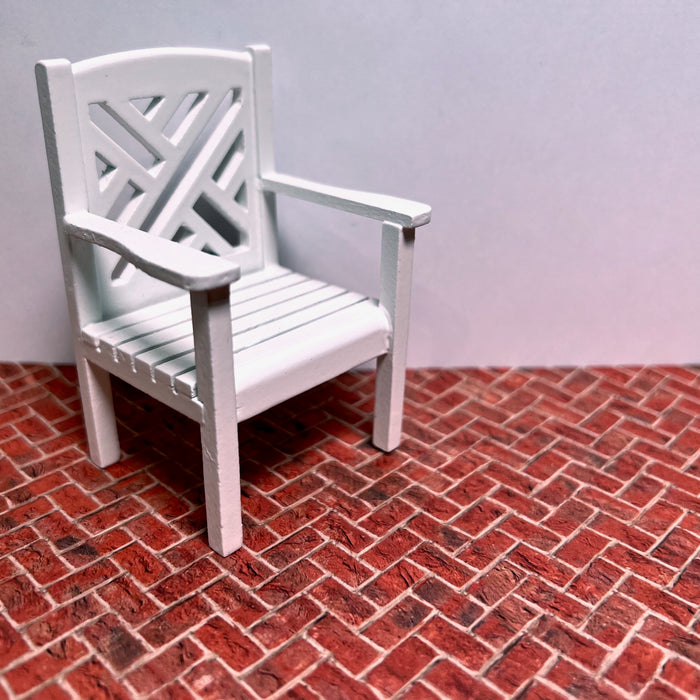 Punatiili, kalanruoto, kohokuvioitu kartonki