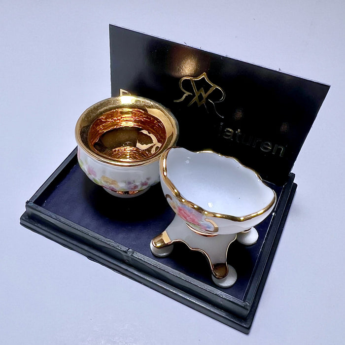 Porcelain bowl, 2 pcs, Reutter