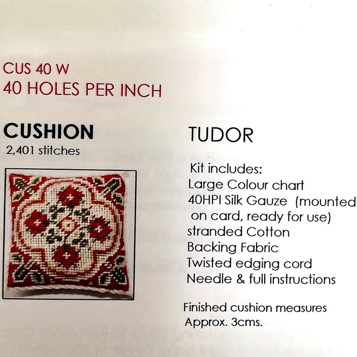 Tyyny, ristipisto-kitti, Tudor