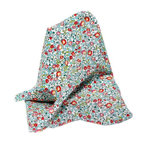 Pienikukkainen puuvillakangas.