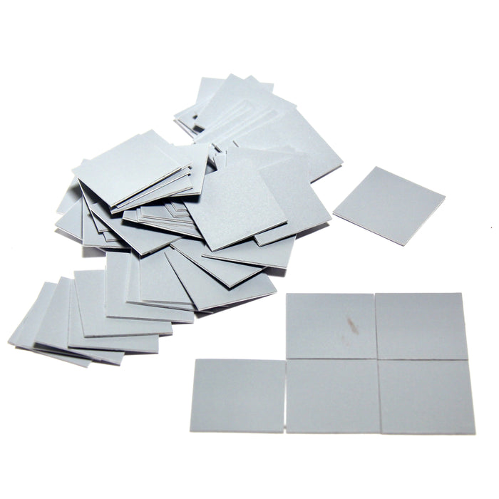 Vinyl tile, grey, 50 pcs