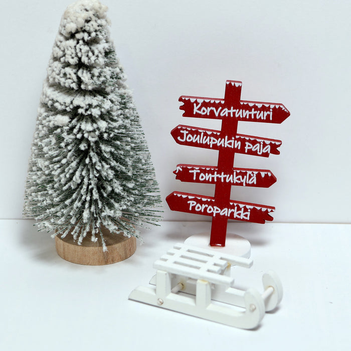 Kelkka, valkoista puuta, 1 kpl