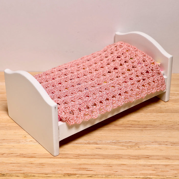 Bedspread for children's bed, pink, Finnish