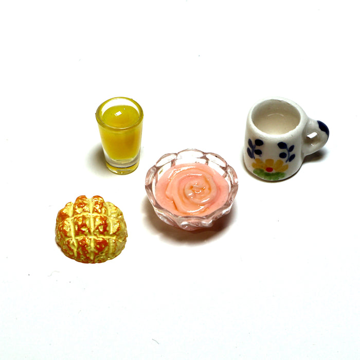 Strawberry yogurt or pudding in a bowl