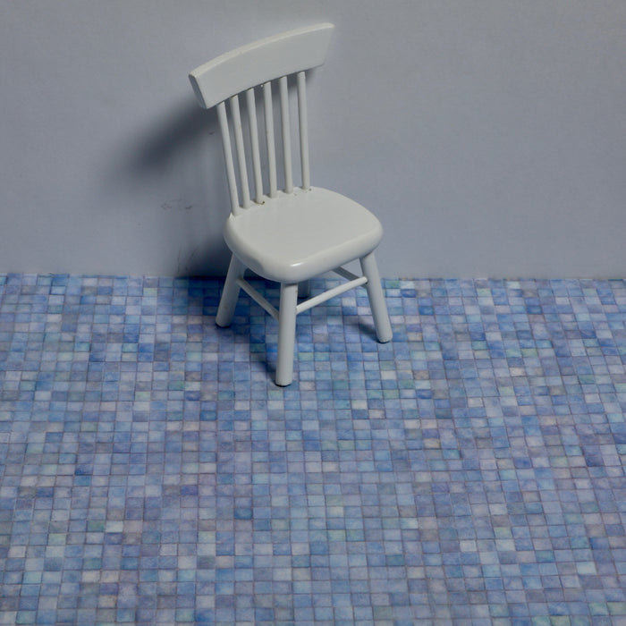 Kaakeli, mosaiikki, sininen