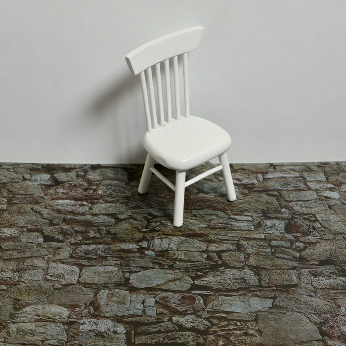 Stone wall, dark gray-black