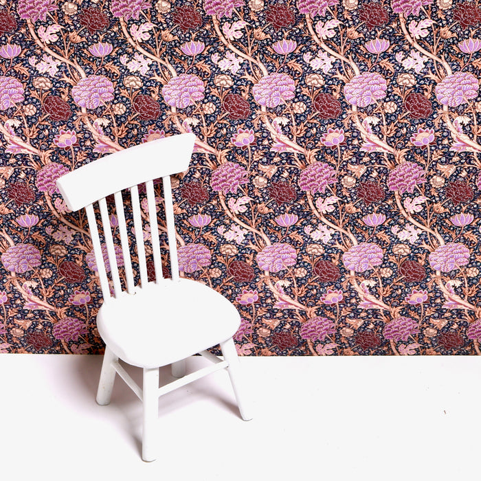 Wallpaper, William Morris Lilac-pink