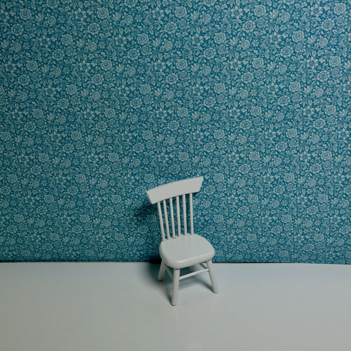 Wallpaper, wildflower meadow, light blue