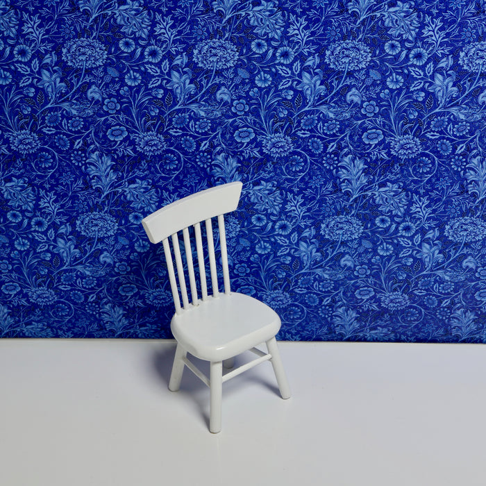Wallpaper, William Morris, dark blue spring