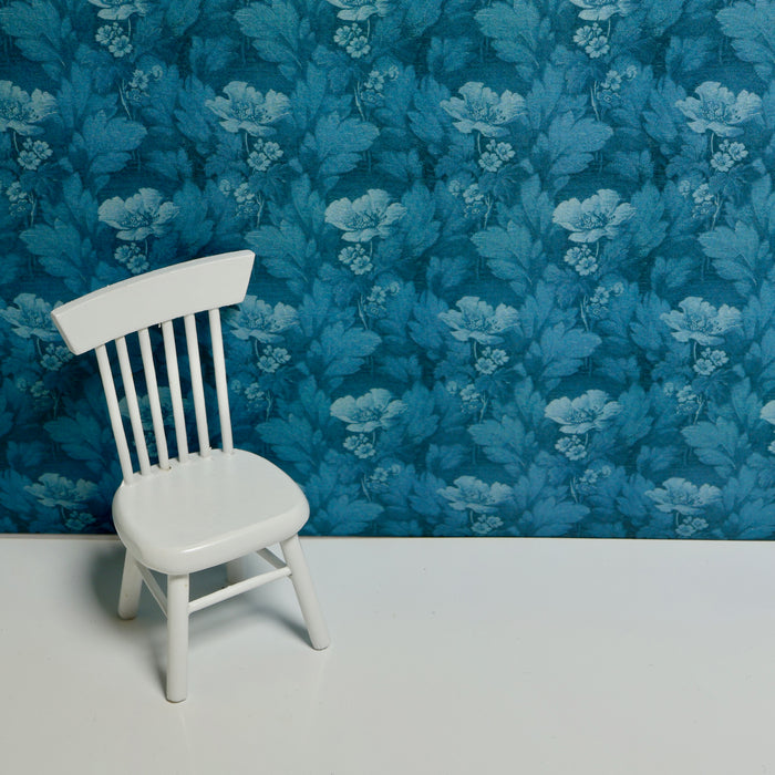Wallpaper, Foliage, deep blue
