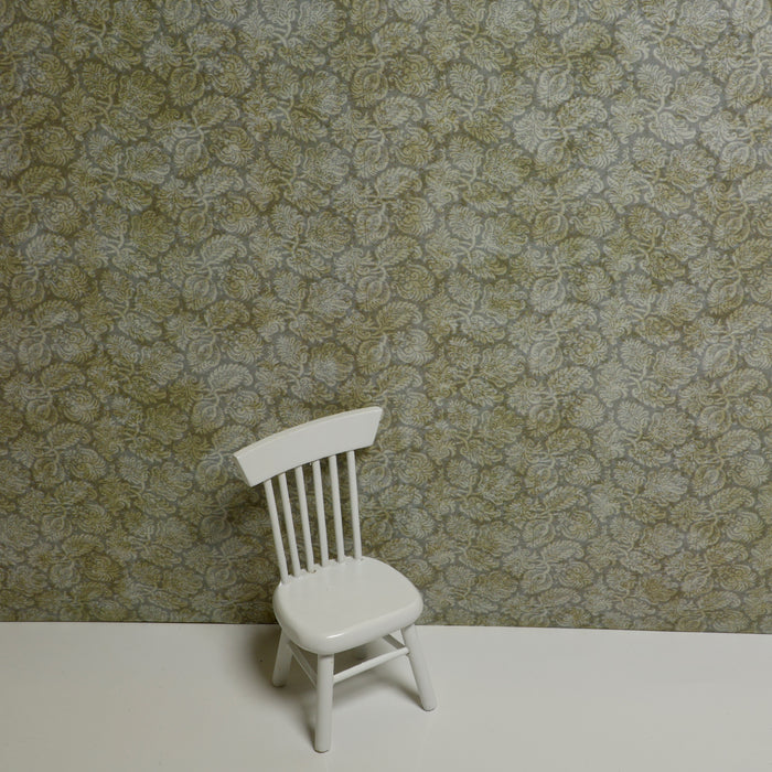 Wallpaper, greenish-gray foliage XVI