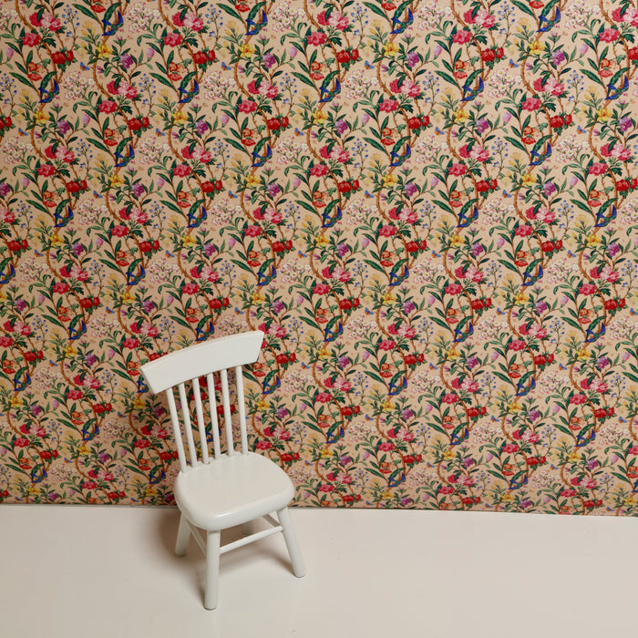 Wallpaper, vine and blue bird