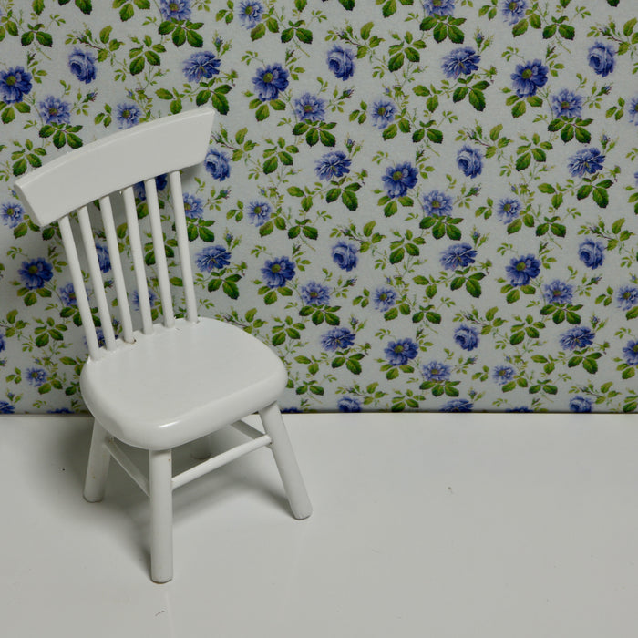 Wallpaper, Small Flower, blue-green