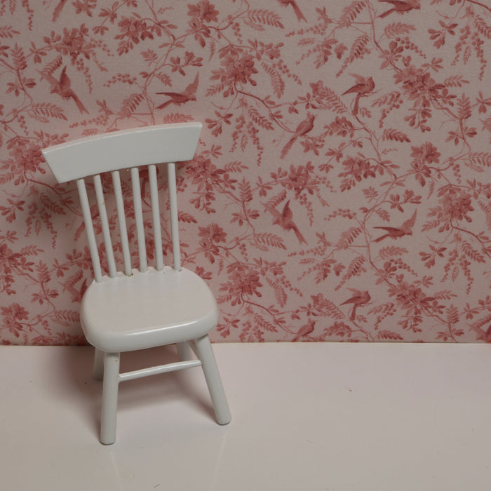 Wallpaper, Birds and Flowers, pink