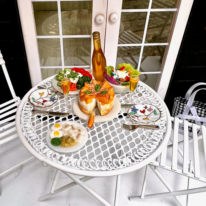 New potatoes, egg and herring