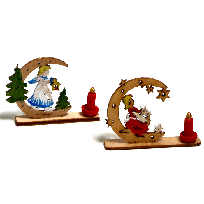 Table decoration, 6 pcs, diy kit, thin plywood