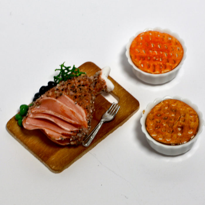 Porkkanalaatikko, pyöreä vuoka