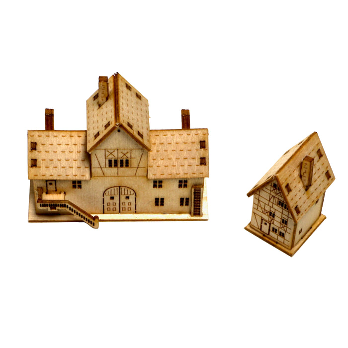 Miniatyyritalot vaneria.