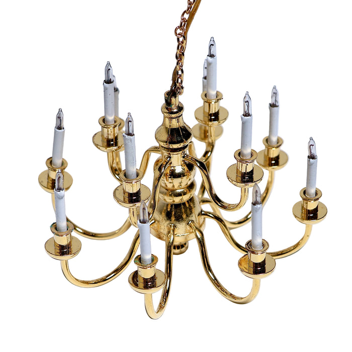 12V kynttiläkruunu nukkekotin.