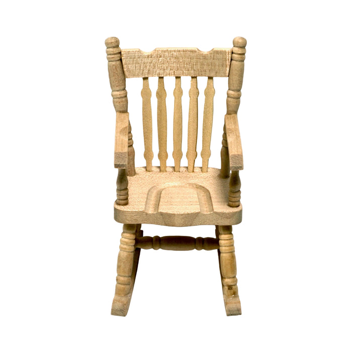 Keinutuoli maalaamaton.