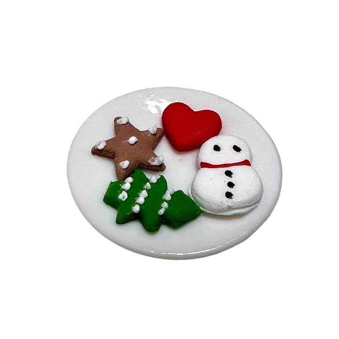 Joululeivonnaisia lautasella